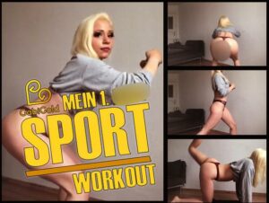 GabiGold Porno Video: Mein 1. sexy Sportclip!! #hot